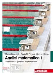 Tapa de Analisi matematica 1. Con elementi di algebra lineare
