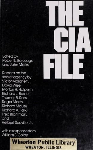Tapa de The CIA File