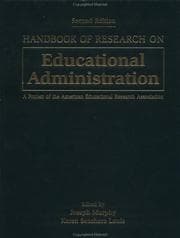 Tapa de Handbook of Research on Educational Administration