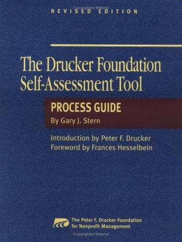 Tapa de Drucker Foundation Self-Assessment Tool