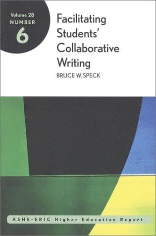 Tapa de Facilitating students' collaborative writing