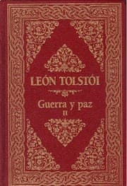 Tapa de Guerra y paz.[Tomo II]