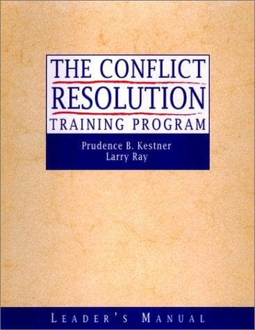 Tapa de The Conflict Resolution Training Program