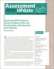 Tapa de Assessment Update, No. 1, 2002 (J-B AU Single Issue Assessment Update)
