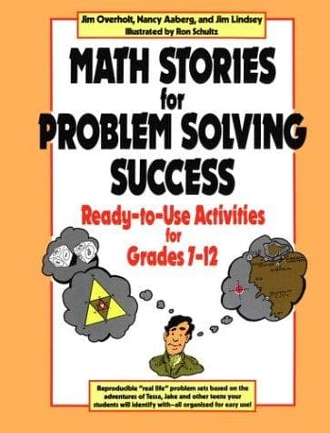 Tapa de Math stories for problem solving success