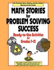 Tapa de Math stories for problem solving success