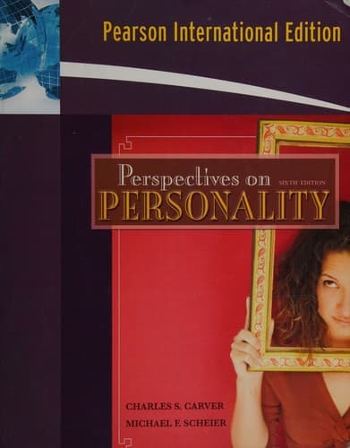 Tapa de Perspectives on personality