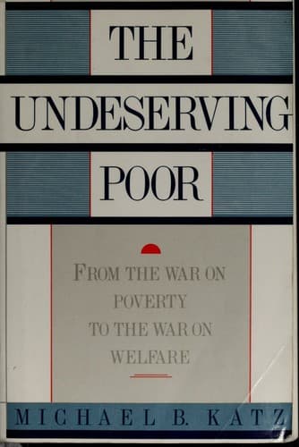 Tapa de The undeserving poor