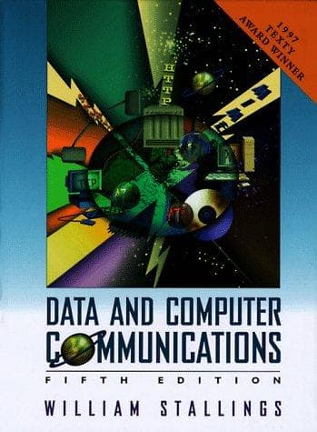 Tapa de Data and computer communications