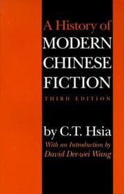Tapa de History of Modern Chinese Fiction