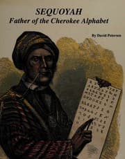 Tapa de Sequoyah, father of the Cherokee alphabet