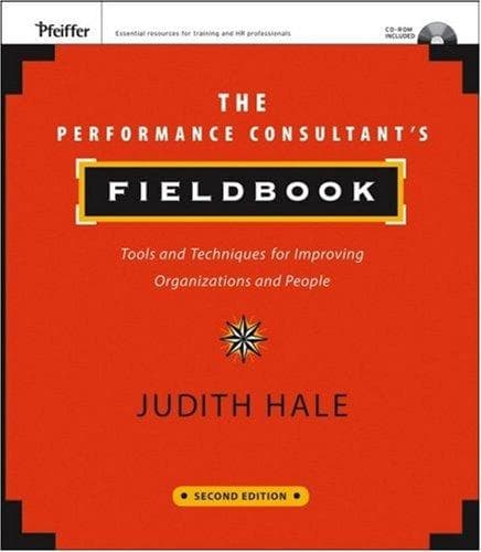 Tapa de The performance consultant's fieldbook