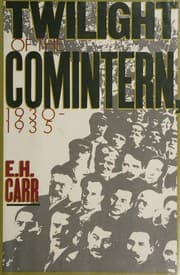 Tapa de The twilight of comintern, 1930-1935