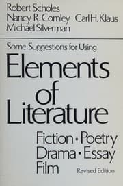 Tapa de Some suggestions for using Elements of Literature revised edition