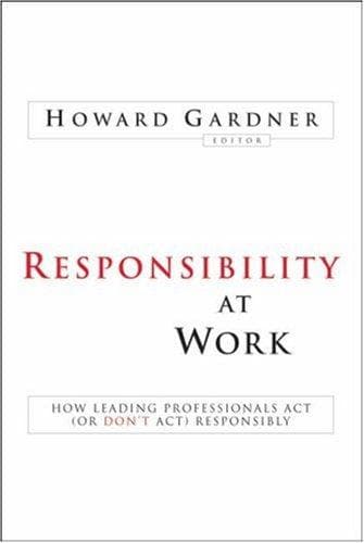 Tapa de Responsibility at Work