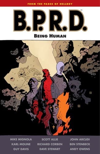 Tapa de B.P.R.D.: Being Human