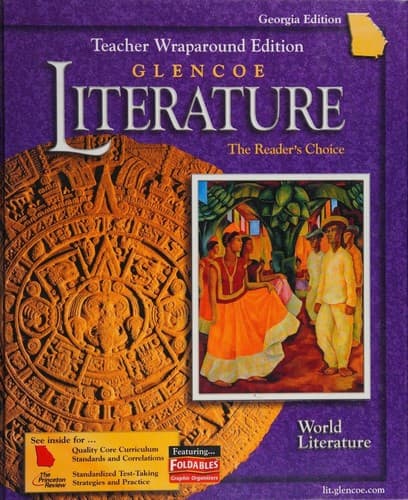 Tapa de Glencoe literature: the reader's choice