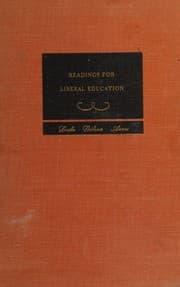Tapa de Readings for liberal education