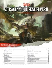 Tapa de Ztracený důl Fendelveru