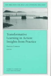 Tapa de Transformative Learning in Action