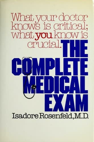 Tapa de The complete medical exam