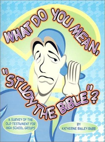 Tapa de What Do You Mean Study the Bib