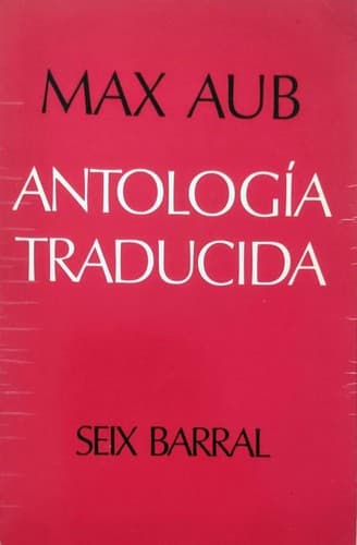 Tapa de Antología traducida
