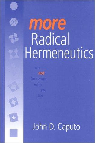 Tapa de More Radical Hermeneutics