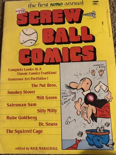 Tapa de Screwball comics
