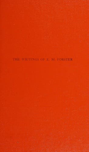 Tapa de The writings of E. M. Forster
