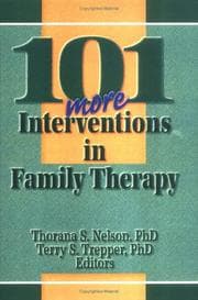Tapa de 101 More Interventions in Family Therapy