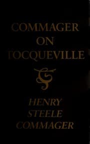 Tapa de Commager on Tocqueville