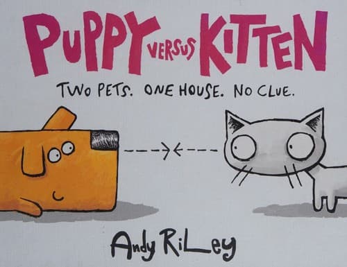 Tapa de Puppy Versus Kitten