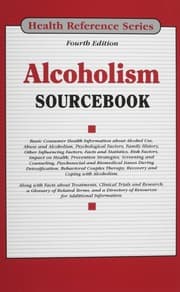 Tapa de Alcoholism Sourcebook (Health Reference)
