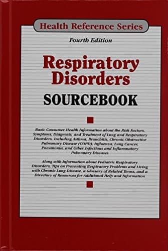 Tapa de Respiratory Disorders Sourcebook, 4th Ed.