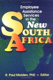 Tapa de Employee Assistance Services in the New South Africa (Employee Assistance Quarterly Monographic) (Employee Assistance Quarterly Monographic)