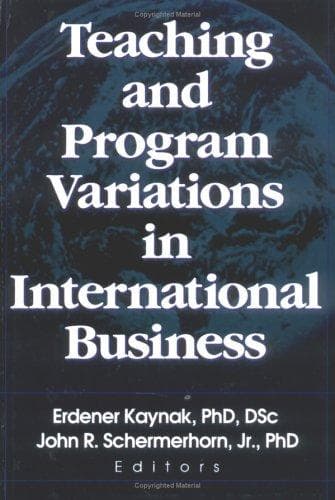 Tapa de Teaching and Program Variations in International Business