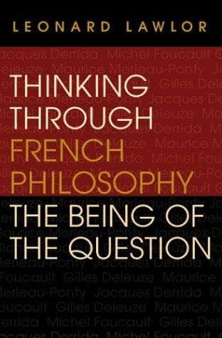 Tapa de Thinking Through French Philosophy