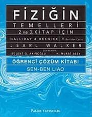 Tapa de Fizigin Temelleri 2. ve 3. Kitap icin ogrenci cozum Kitabi