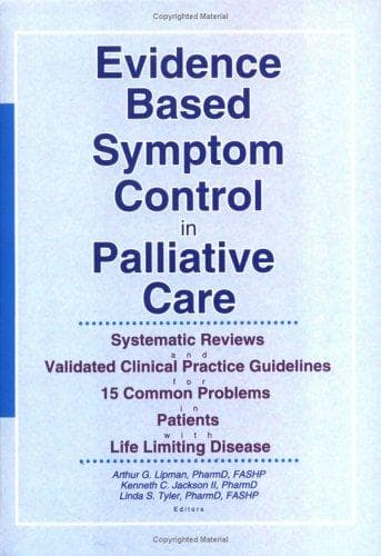 Tapa de Evidence based symptom control in palliative care