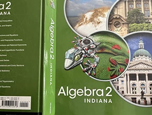 Tapa de Algebra 2 Indiana version by pearson