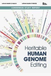 Tapa de Heritable Human Genome Editing