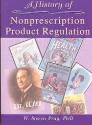 Tapa de A History of Nonprescription Product Regulation