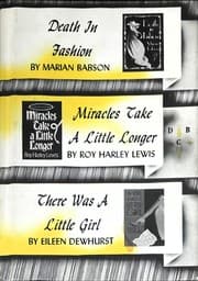 Tapa de Death in Fashion; Miracles Take a Little Longer; There Was a Little Girl
