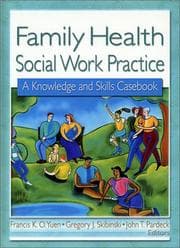 Tapa de Family health social work practice