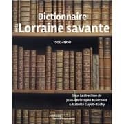 Tapa de Dictionnaire de la Lorraine savante