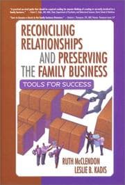 Tapa de Reconciling Relationships and Preserving the Family Business