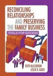 Tapa de Reconciling relationships and preserving the family business