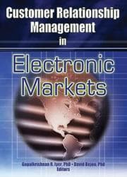Tapa de Customer Relationship Management in Electronic Markets