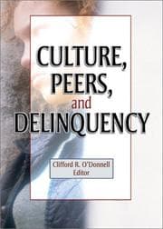 Tapa de Culture, Peers, and Delinquency